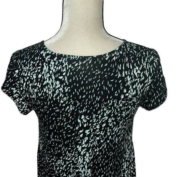 Alfani Abstract Essential Short Sleeve Top - Picture 5 of 7